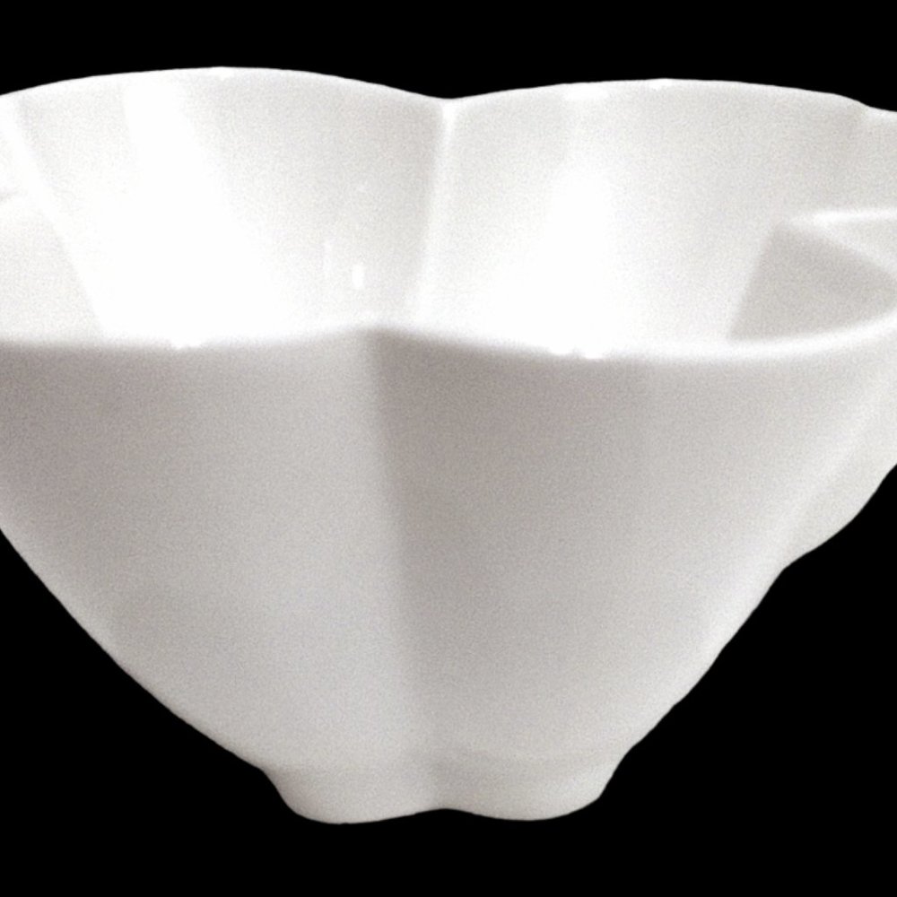 White Porcelain Hostess Bowl, American Atelier You’re Invited 8x7 Serving Bowl